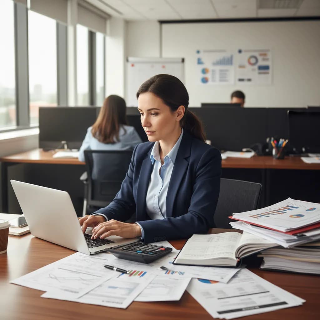 Accountant using AI receptionist for business calls