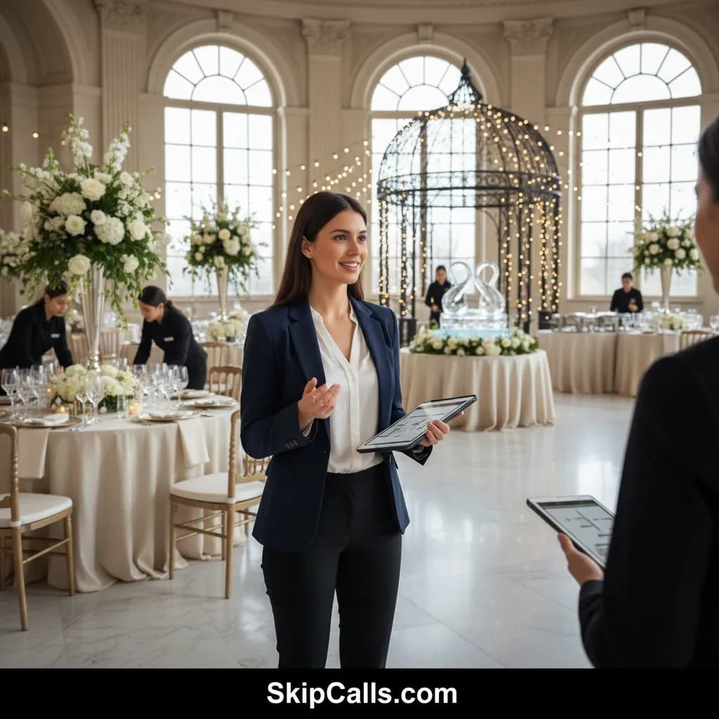 Event Planner at work