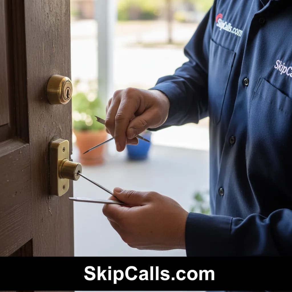 Locksmith at work