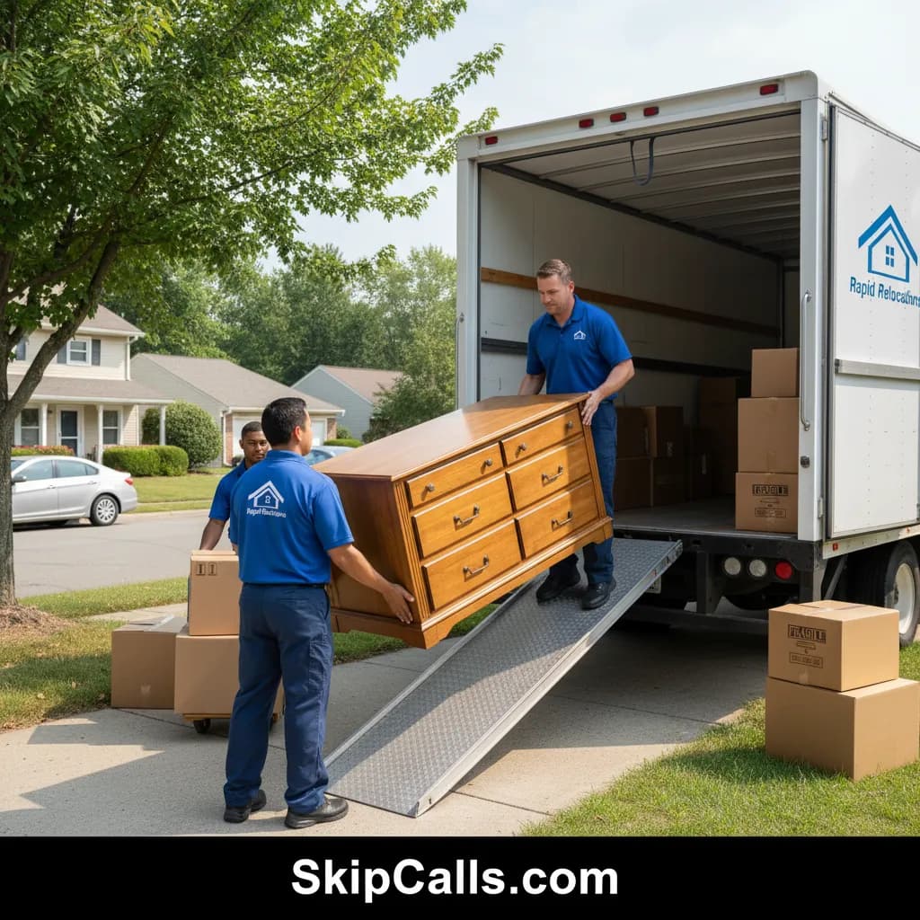 Mover at work