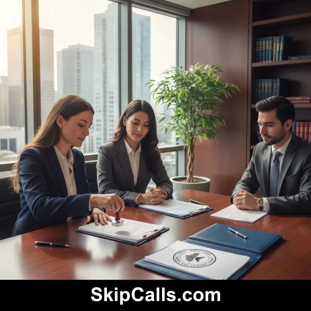 Notary using AI receptionist for business calls