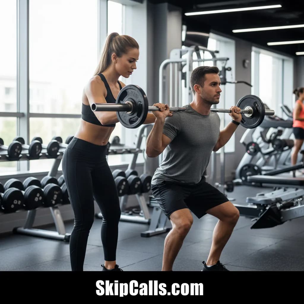 Personal Trainer at work