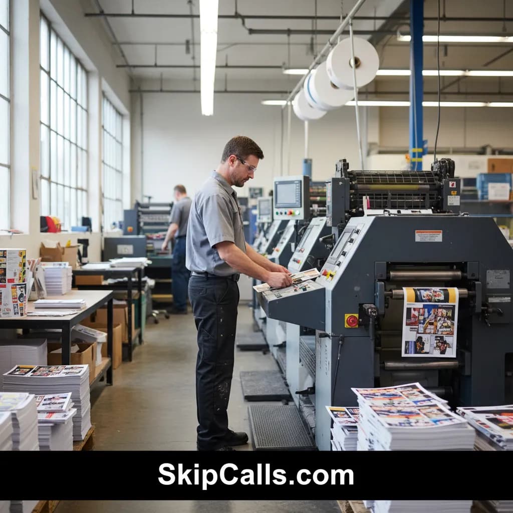 Print Shop at work