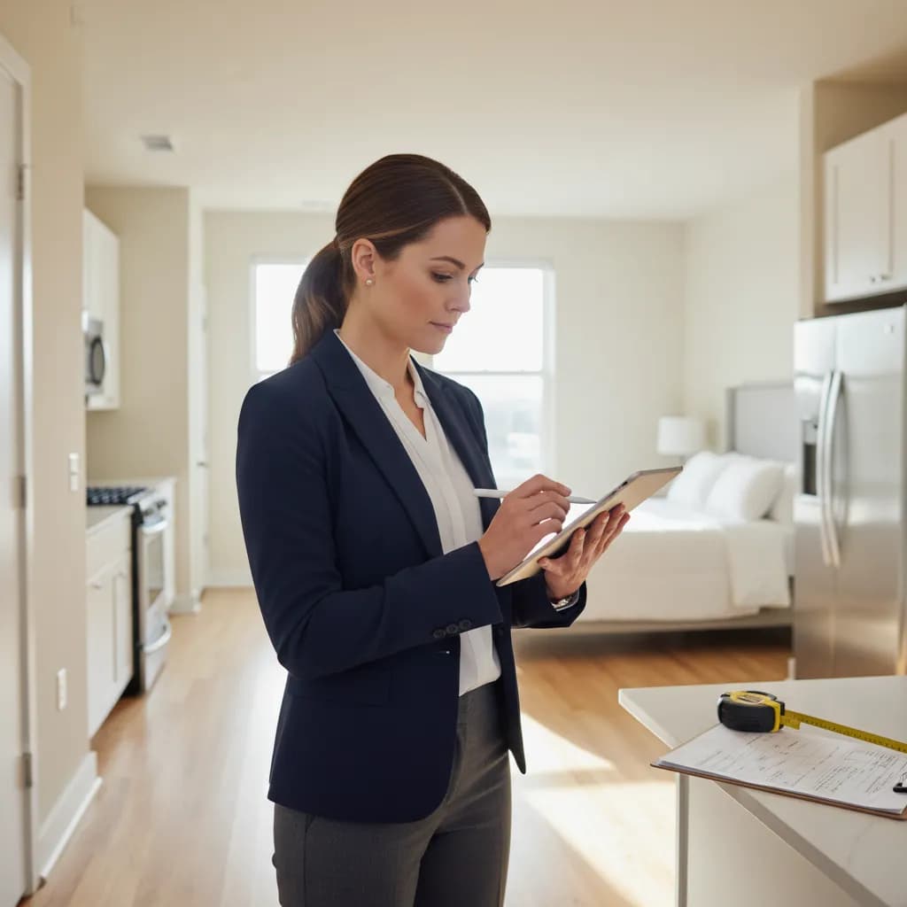 Property Manager at work