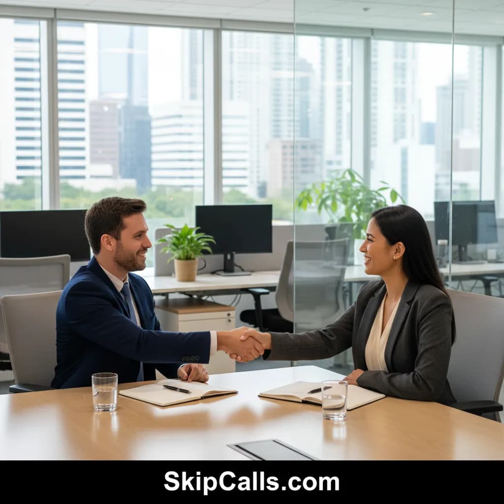 Staffing Agency using AI receptionist for business calls