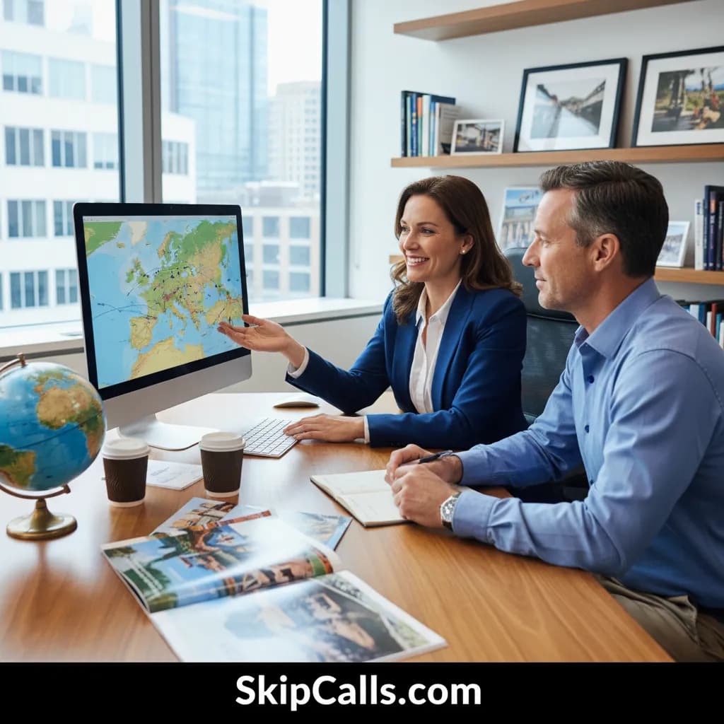 Travel Agent using AI receptionist for business calls