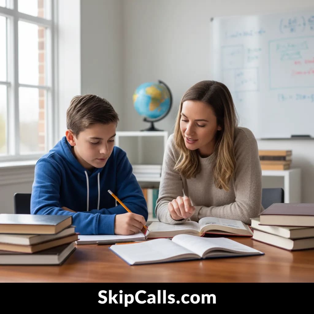 Tutor at work