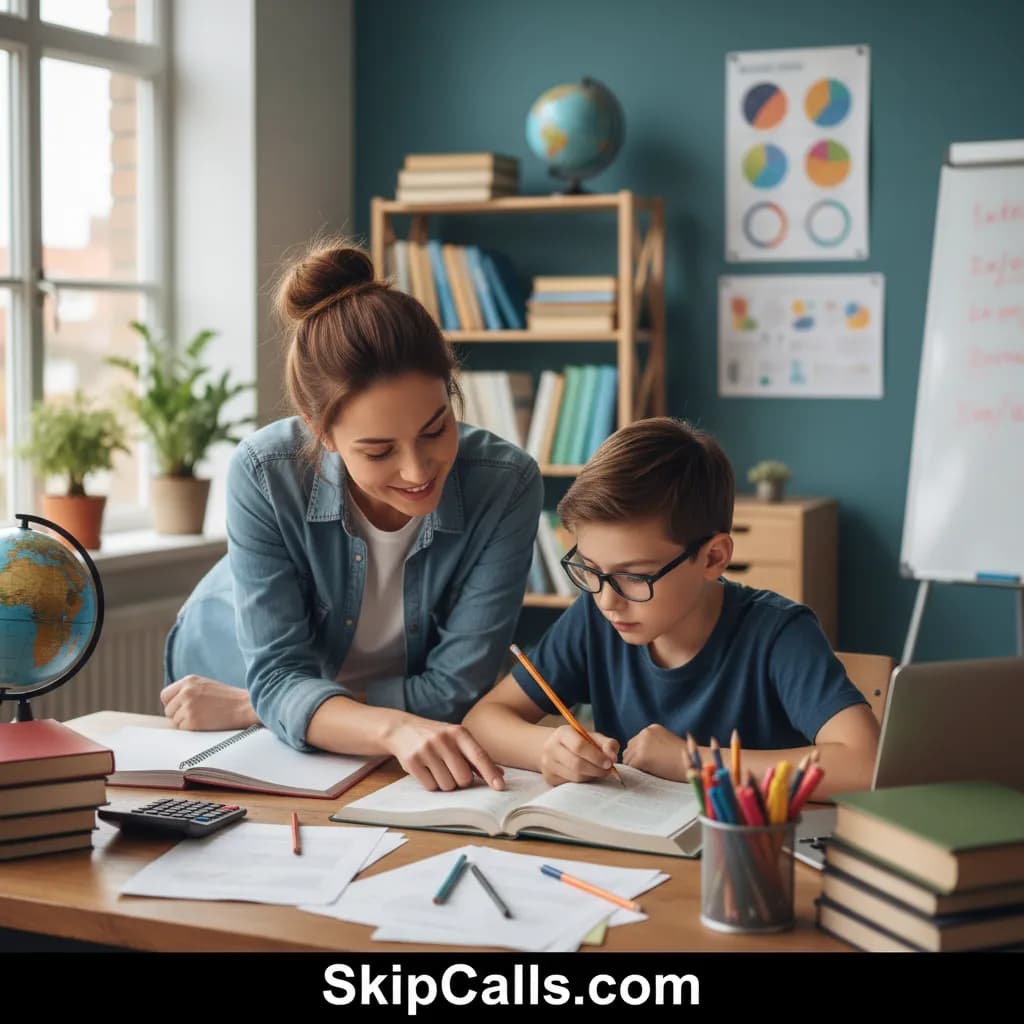 Tutor at work