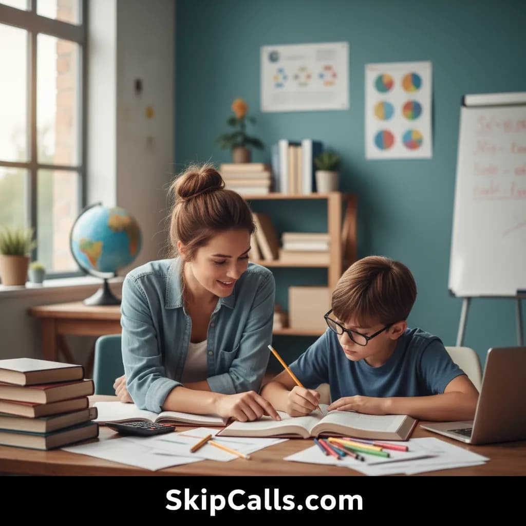 Tutor at work