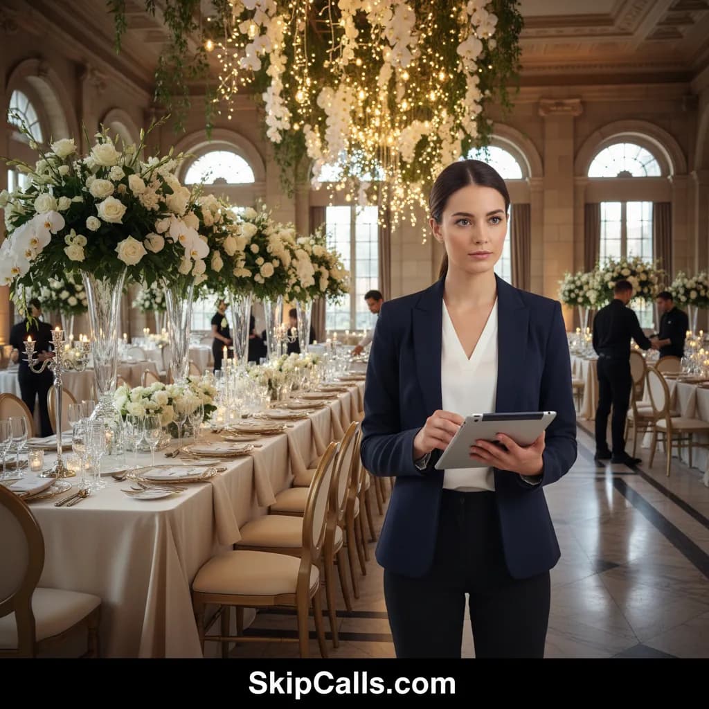 Event Planner at work