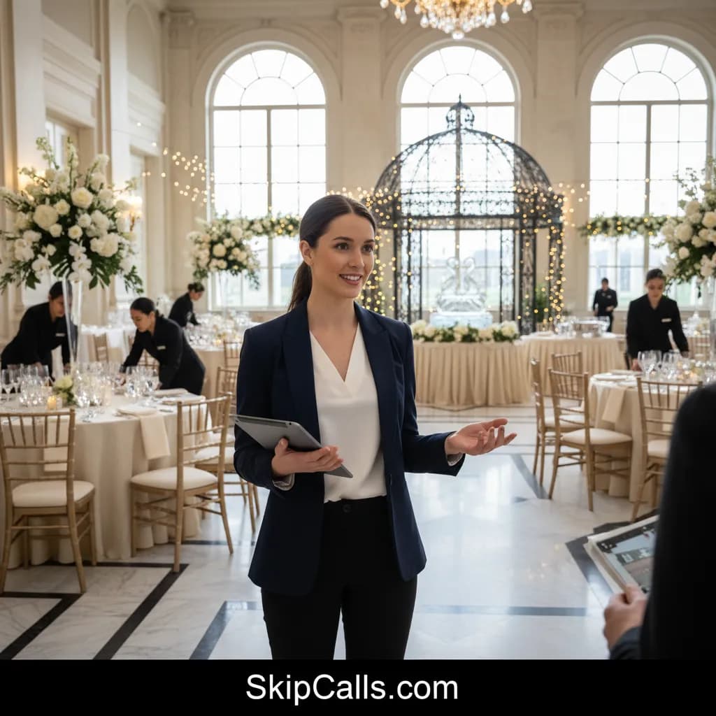 Event Planner at work