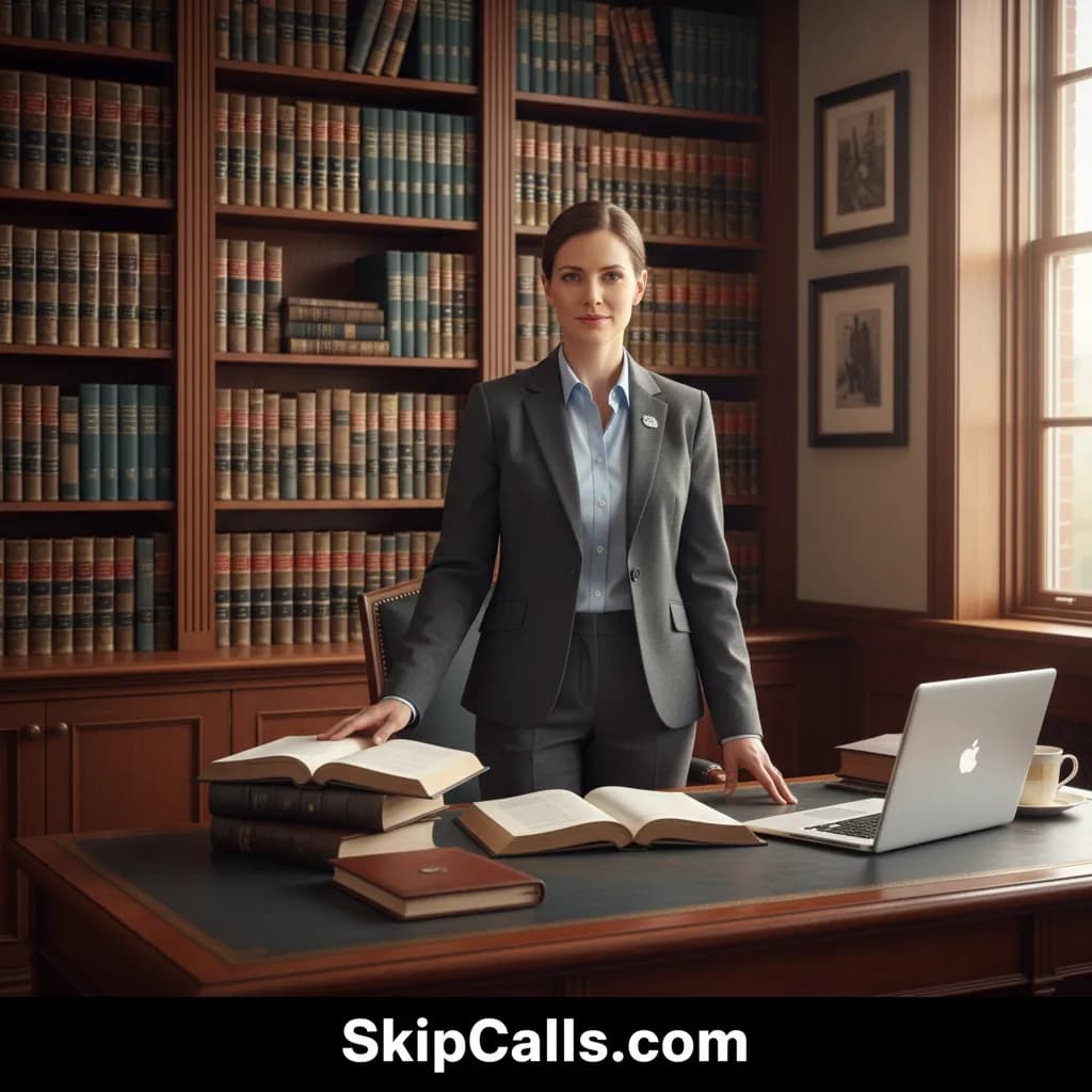 Lawyer at work