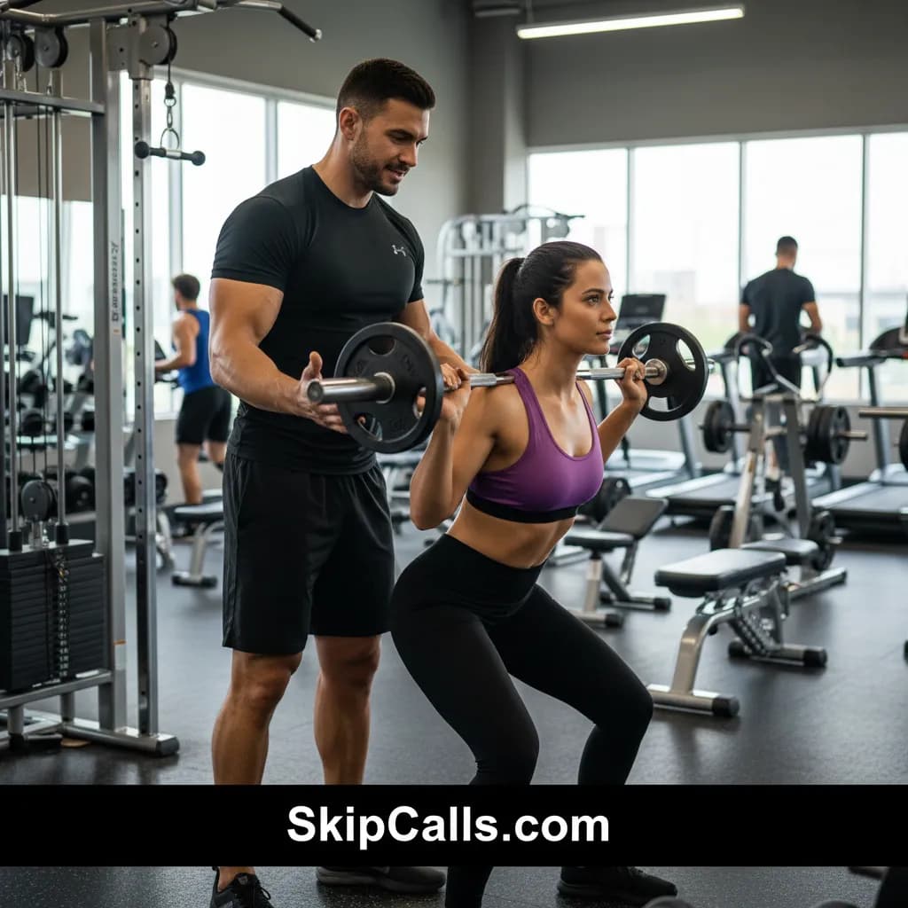 Personal Trainer at work