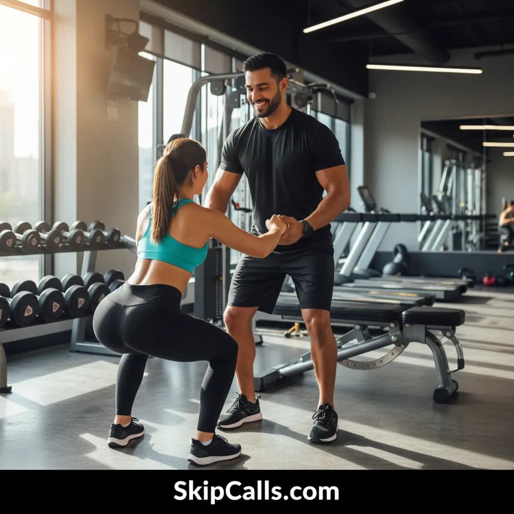 Personal Trainer at work