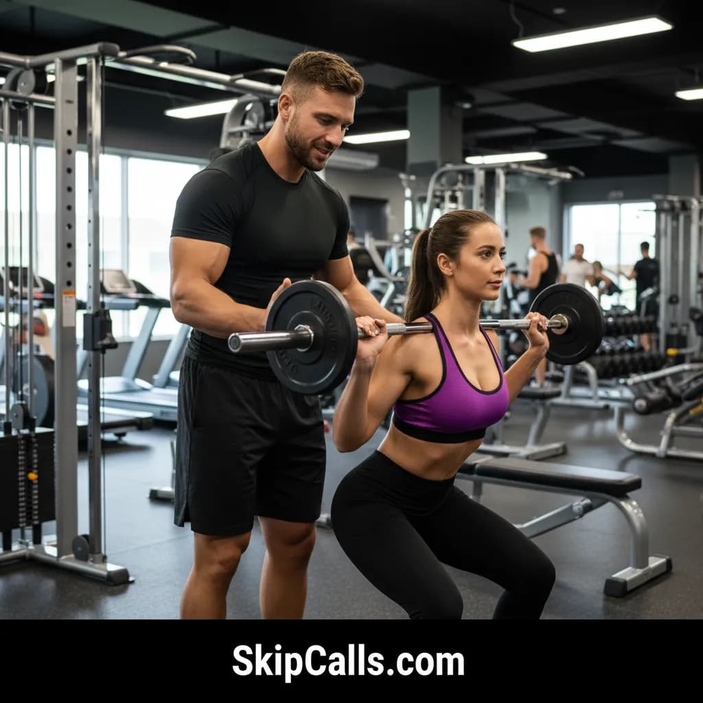 Personal Trainer at work