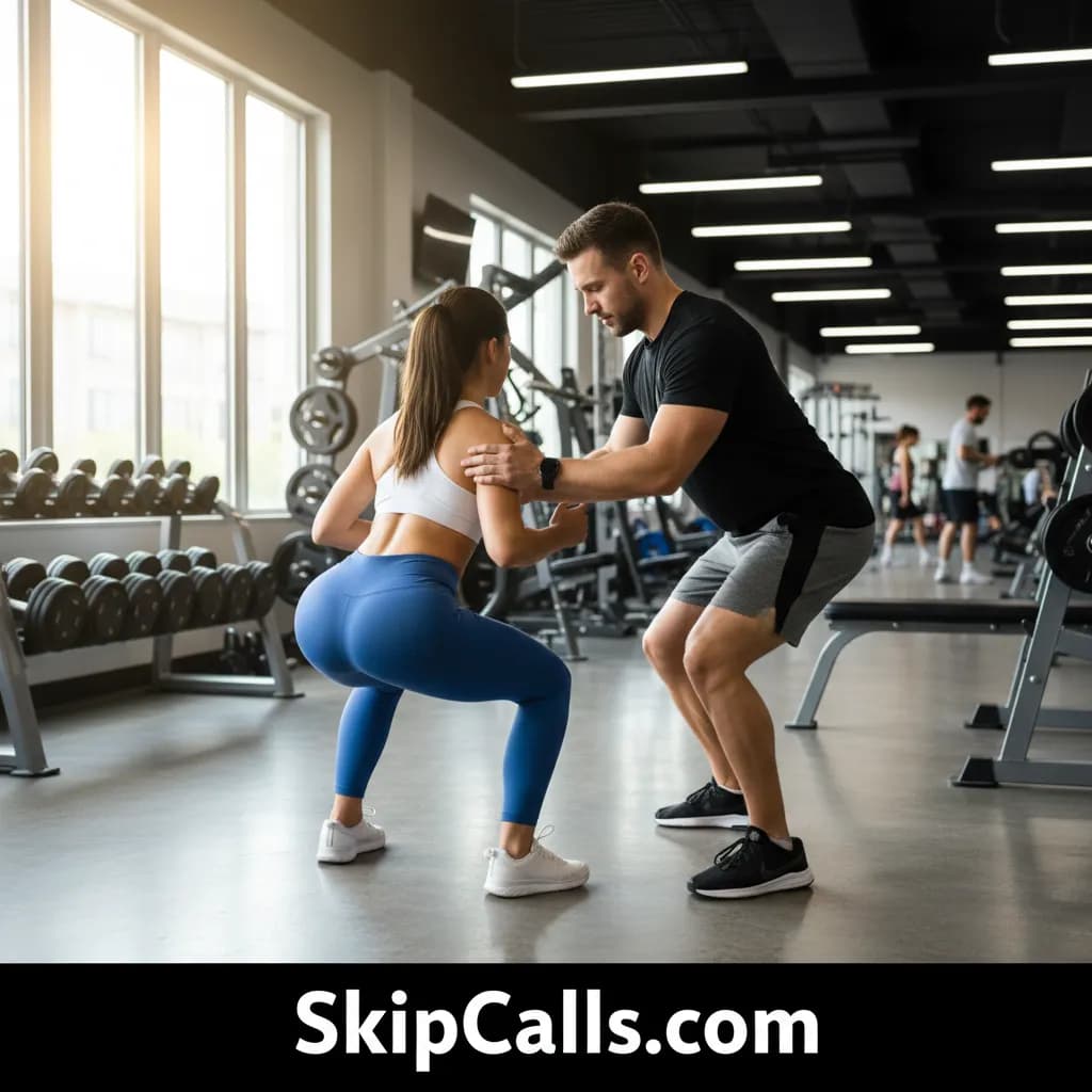 Personal Trainer at work
