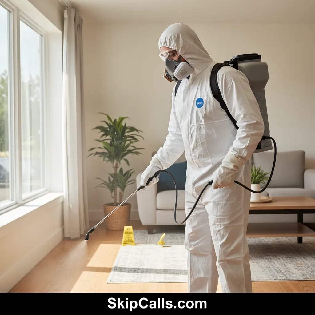 Pest Control at work