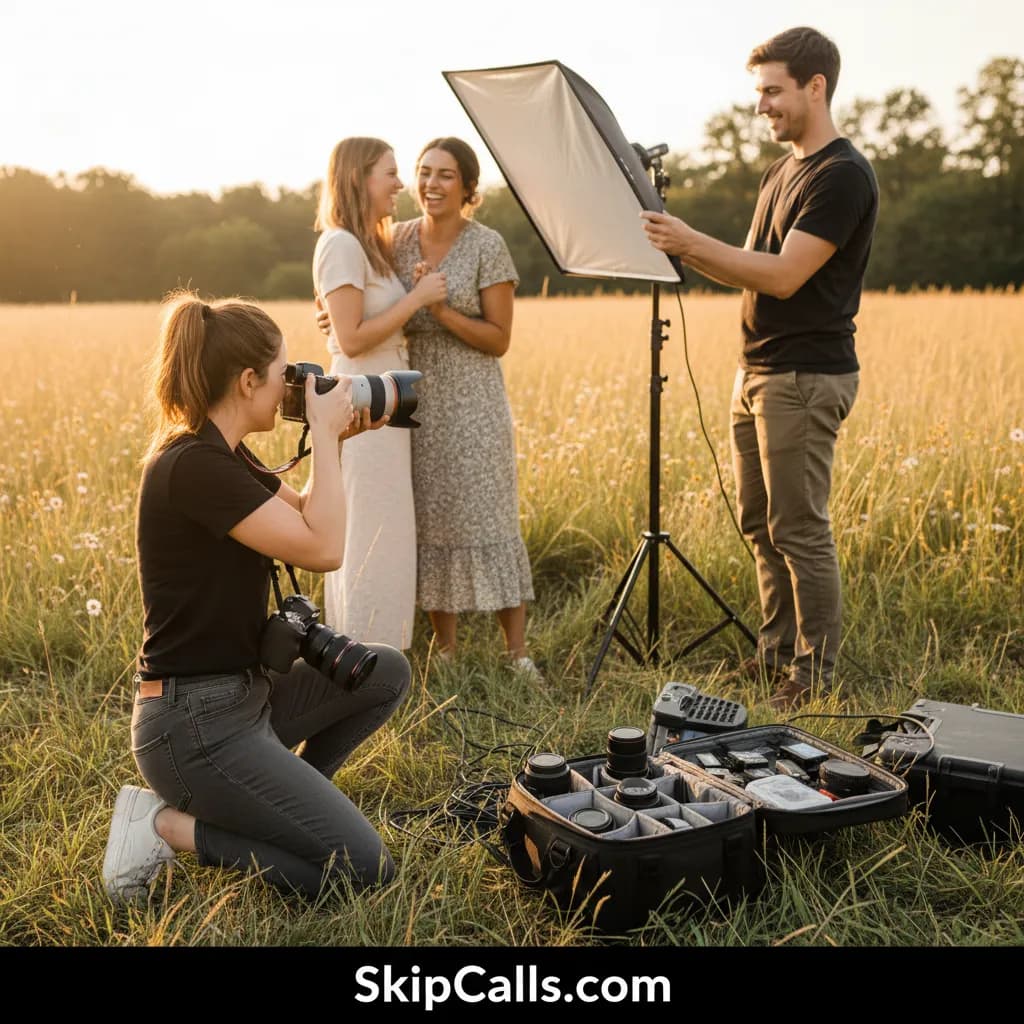 Photographer at work