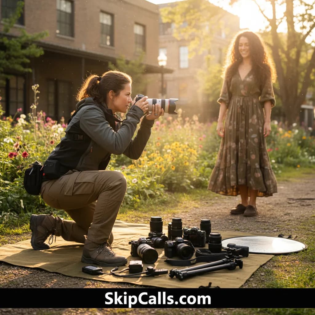 Photographer at work