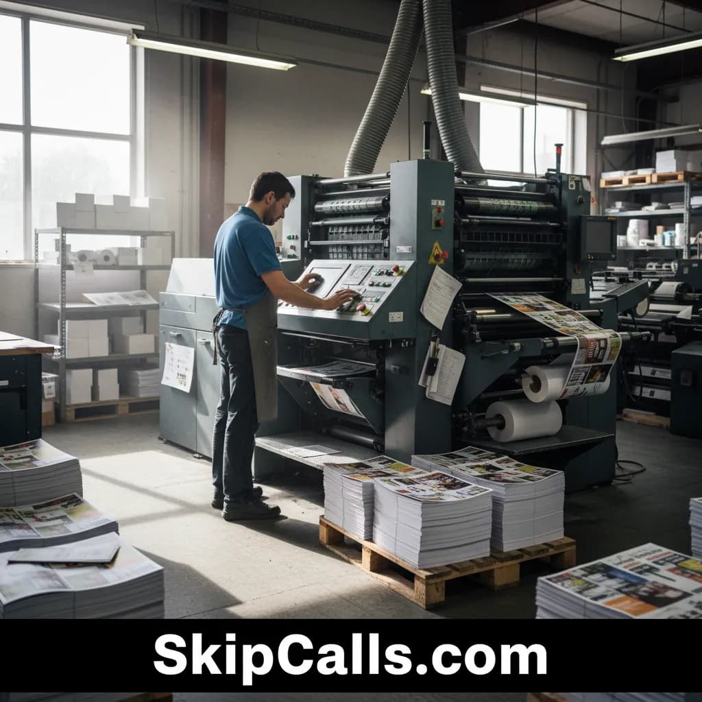 Print Shop at work