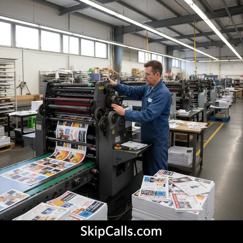Print Shop at work