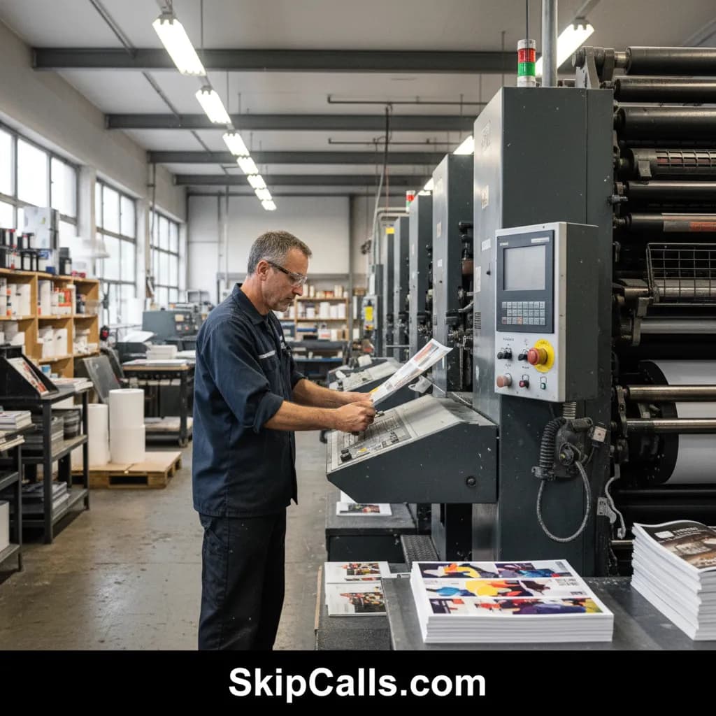 Print Shop at work