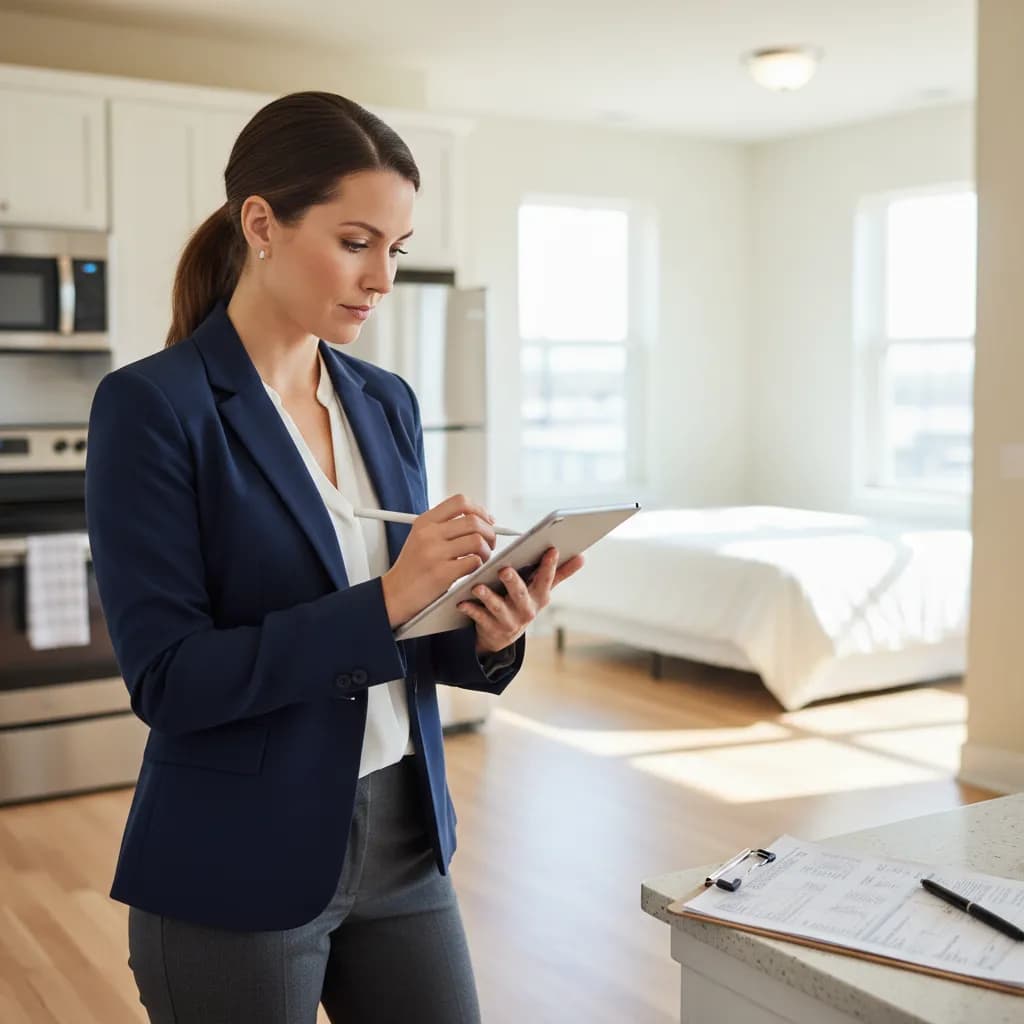 Property Manager at work