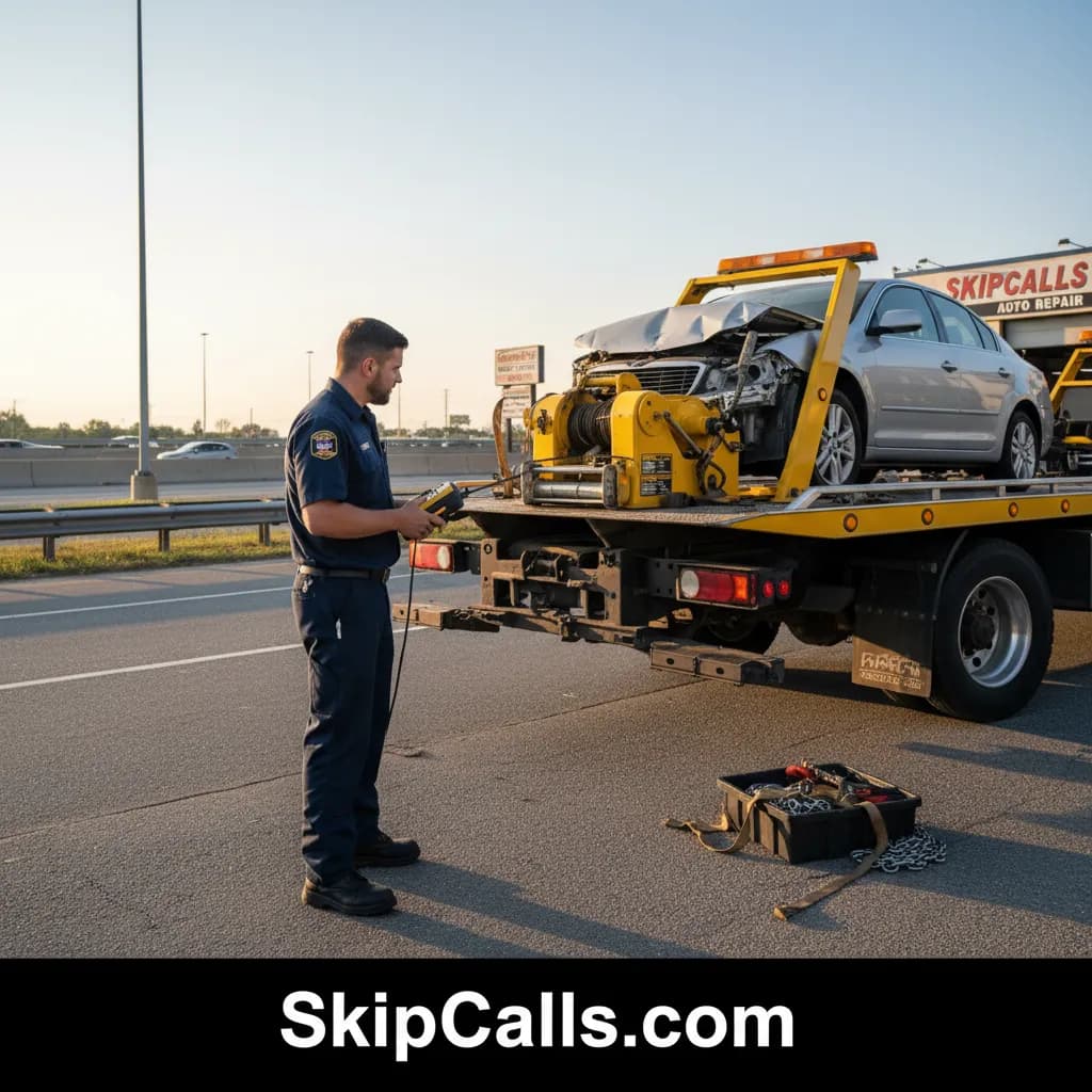 Towing Service using AI receptionist for business calls