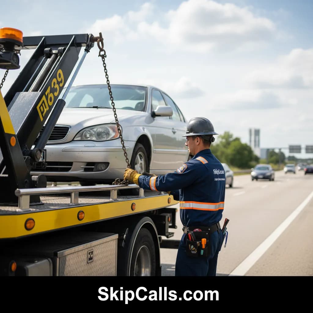Towing Service at work