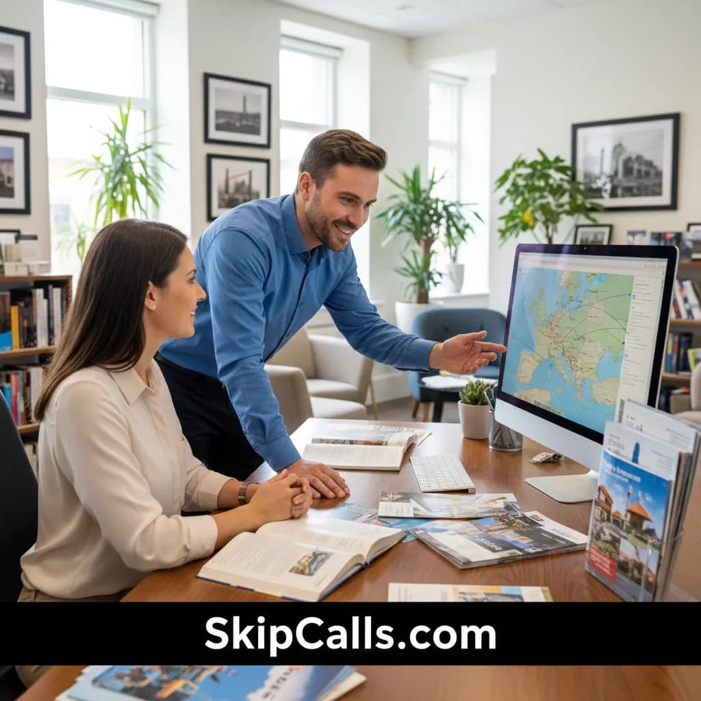 Travel Agent at work