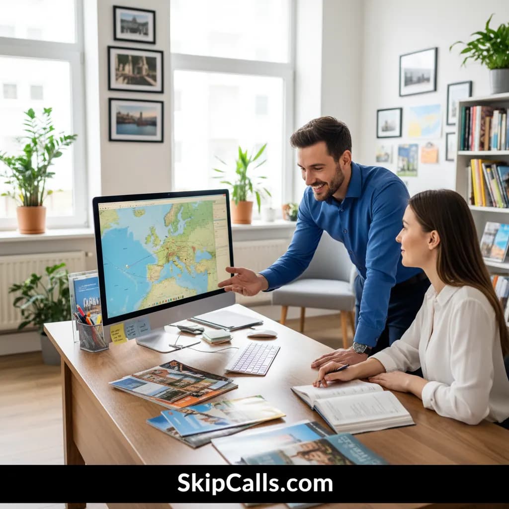 Travel Agent at work