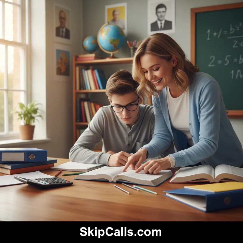 Tutor at work